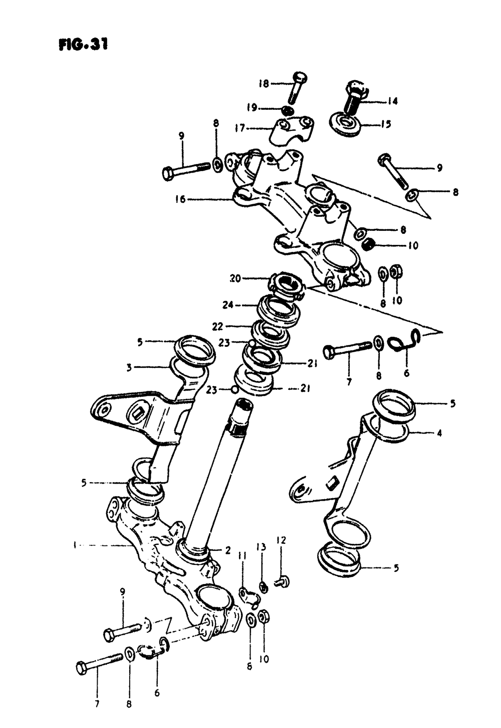 Steering stem