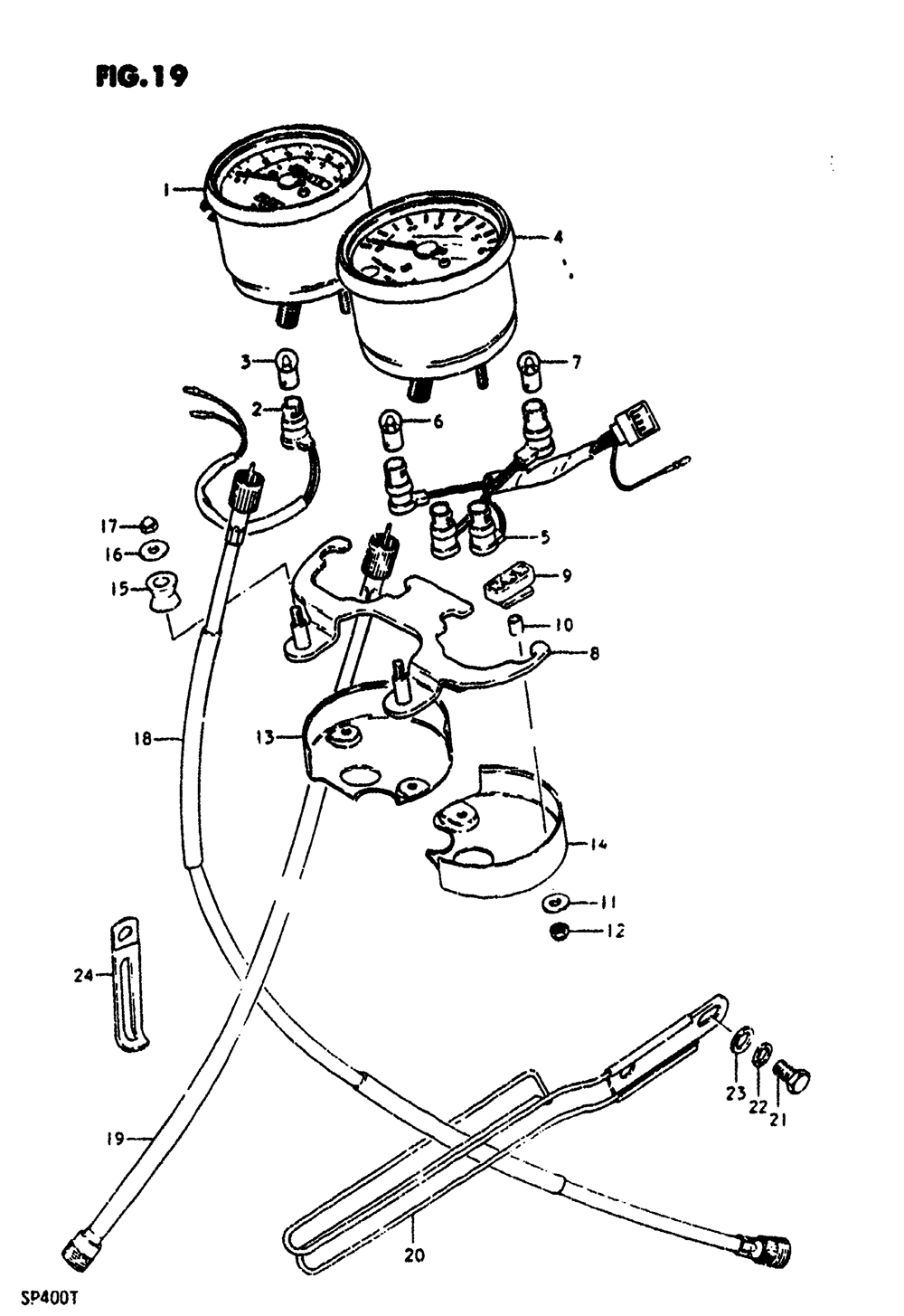 Speedometer - tachometer