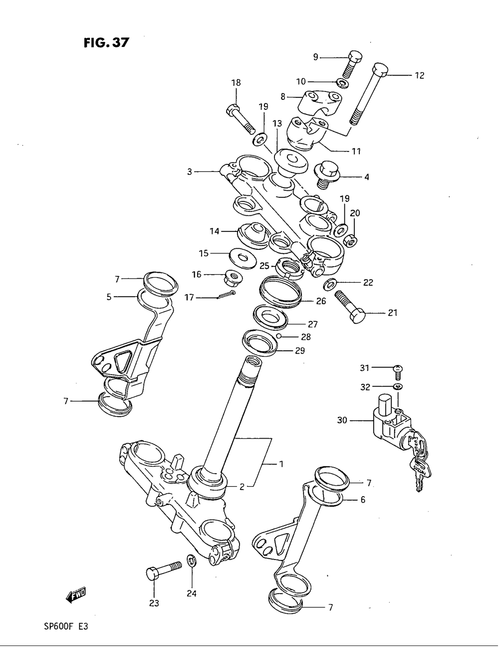 Steering stem