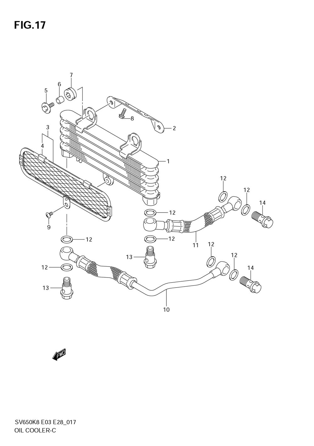 Oil cooler