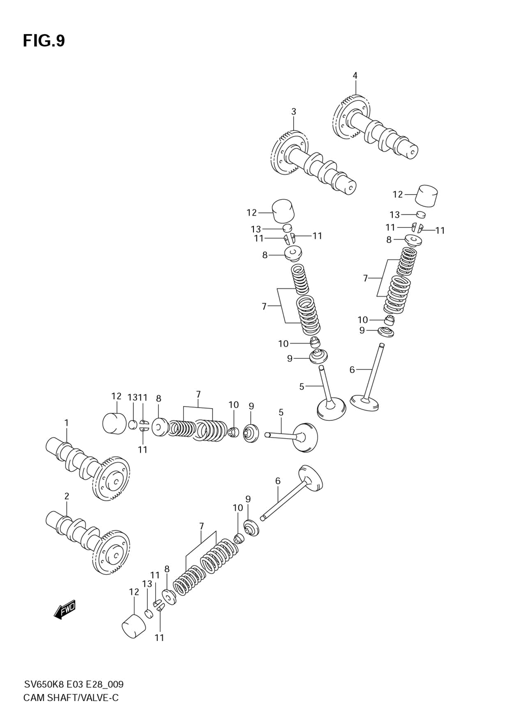 Camshaft _ valve