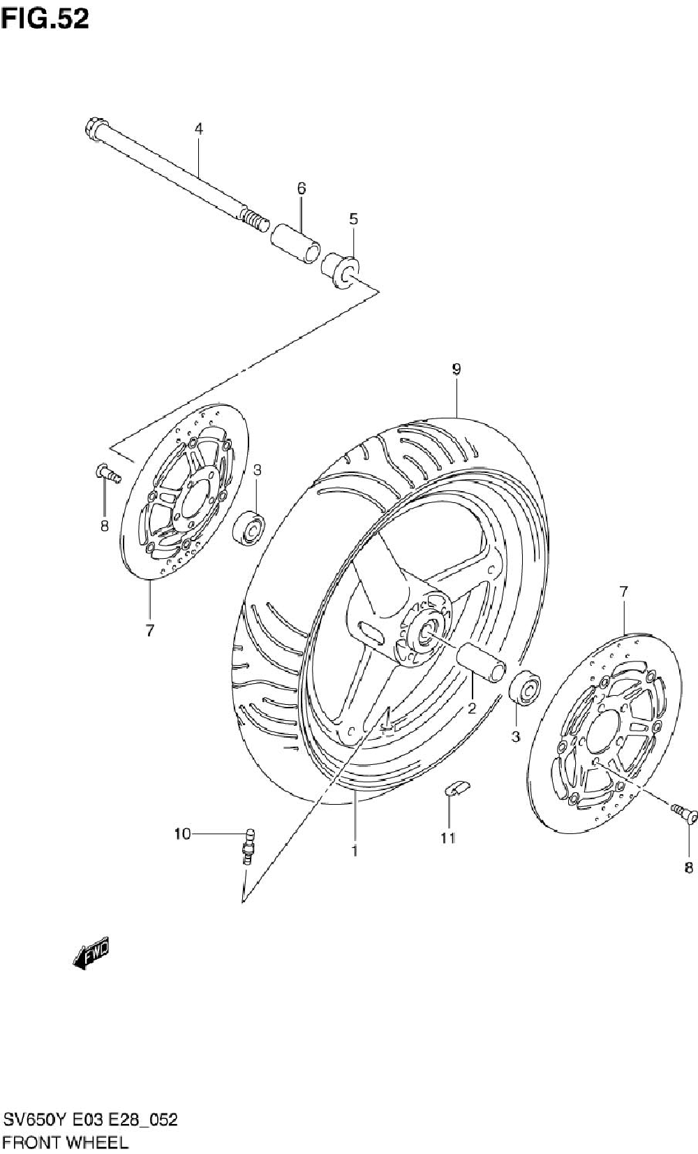 Front wheel