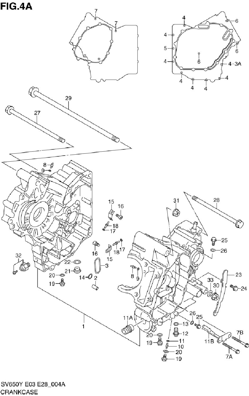 Crankcase (model k1_k2)