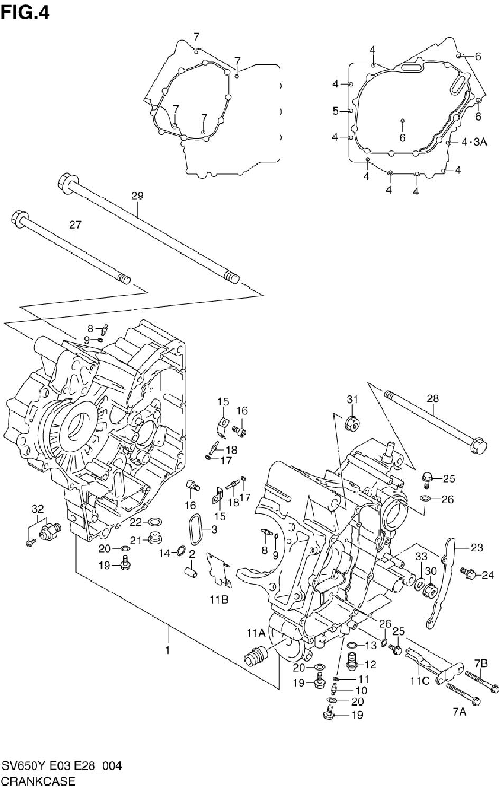 Crankcase (model x_y)