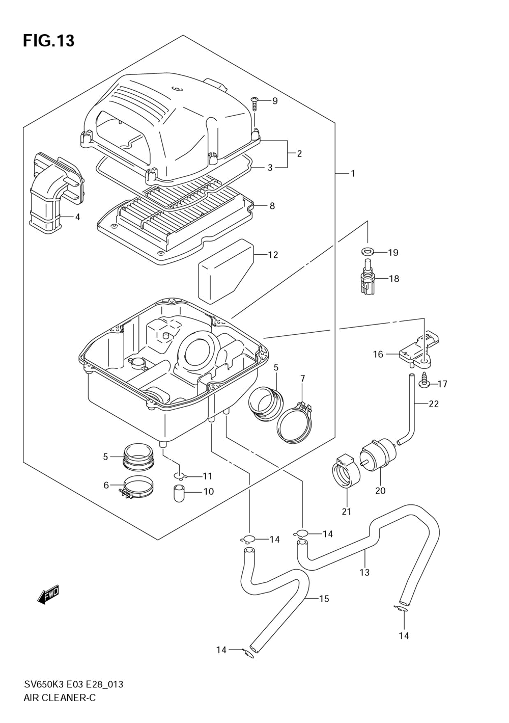 Air cleaner (model k3_k4_k5_k6)