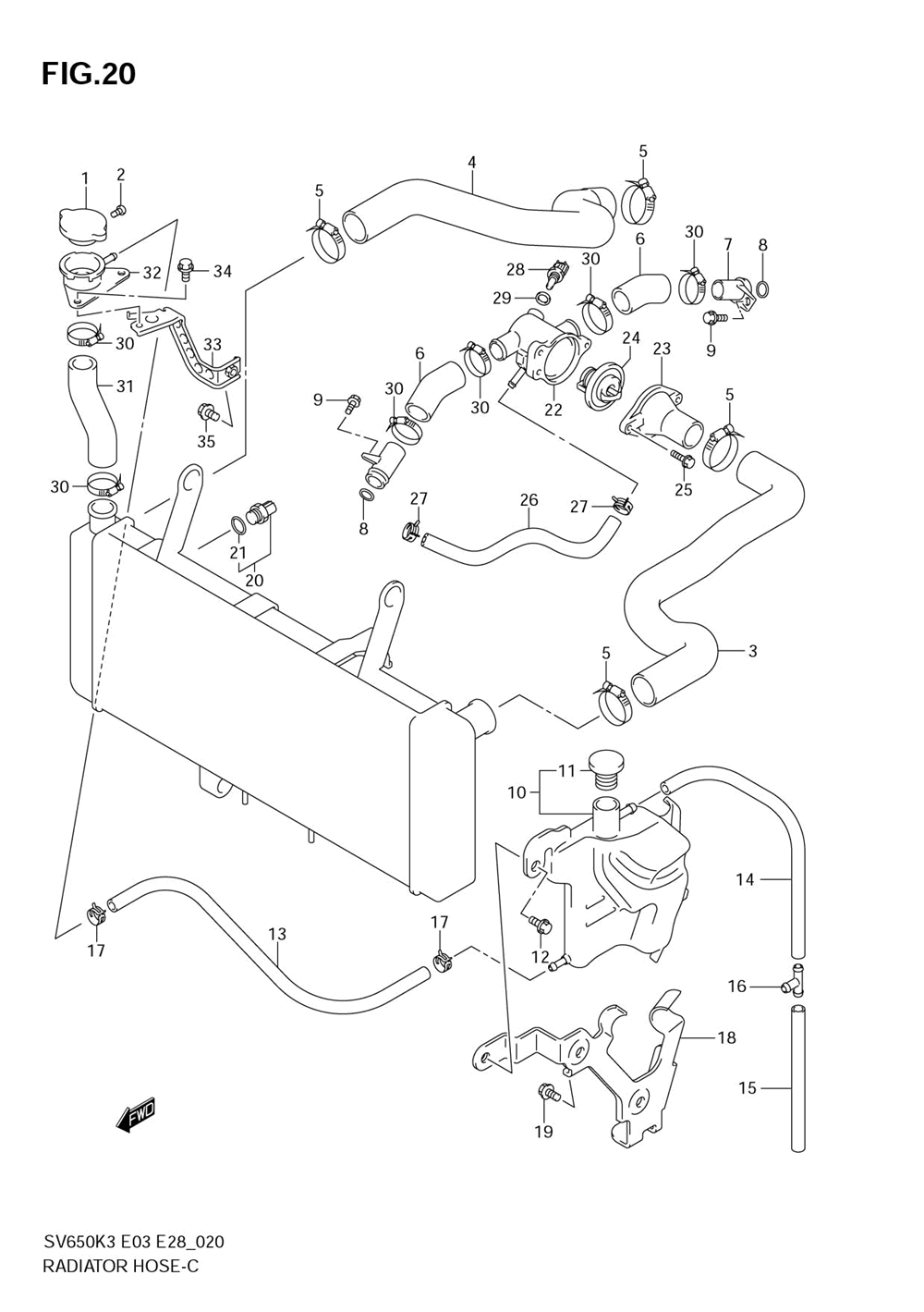 Radiator hose