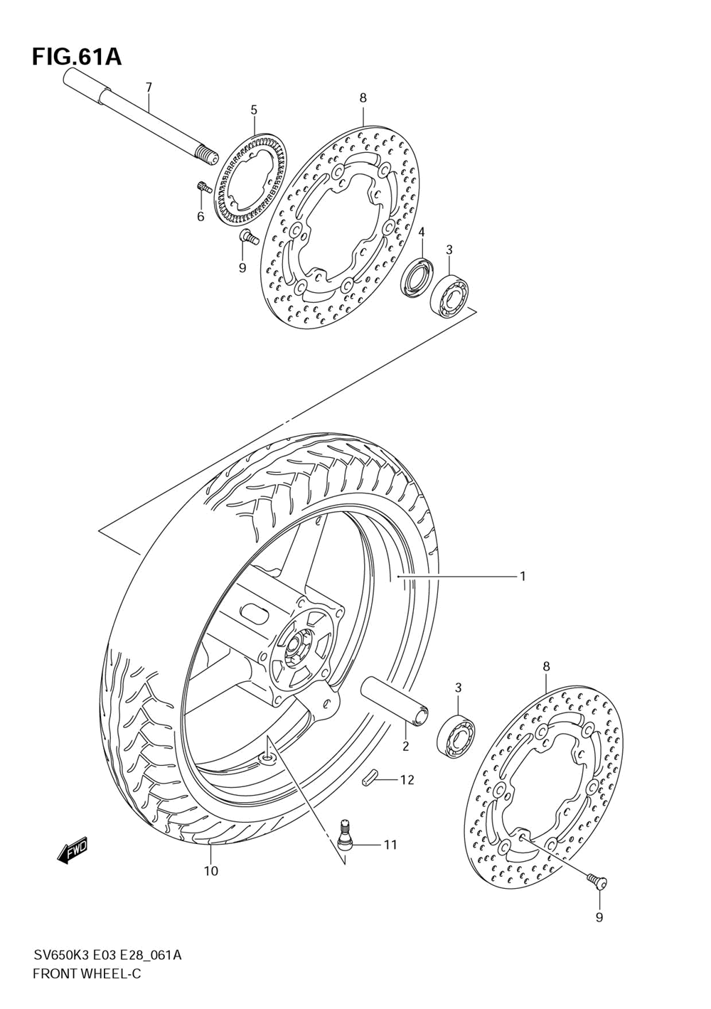 Front wheel (sv650ak7_sak7)