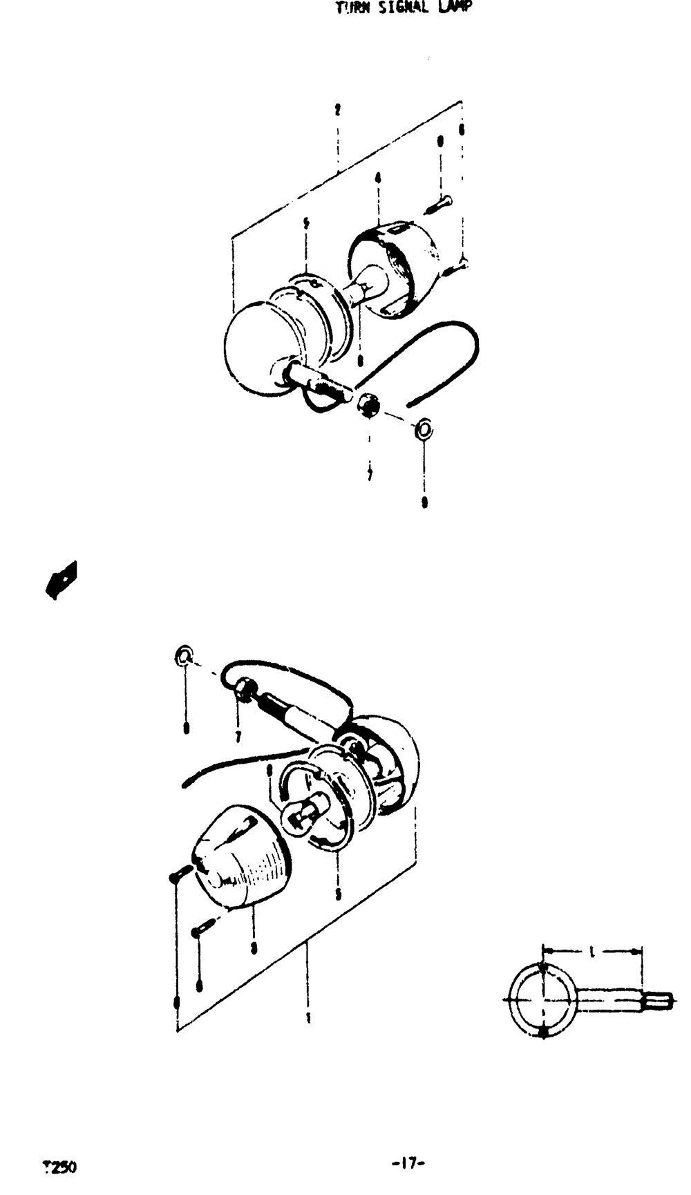 Turn signal lamp