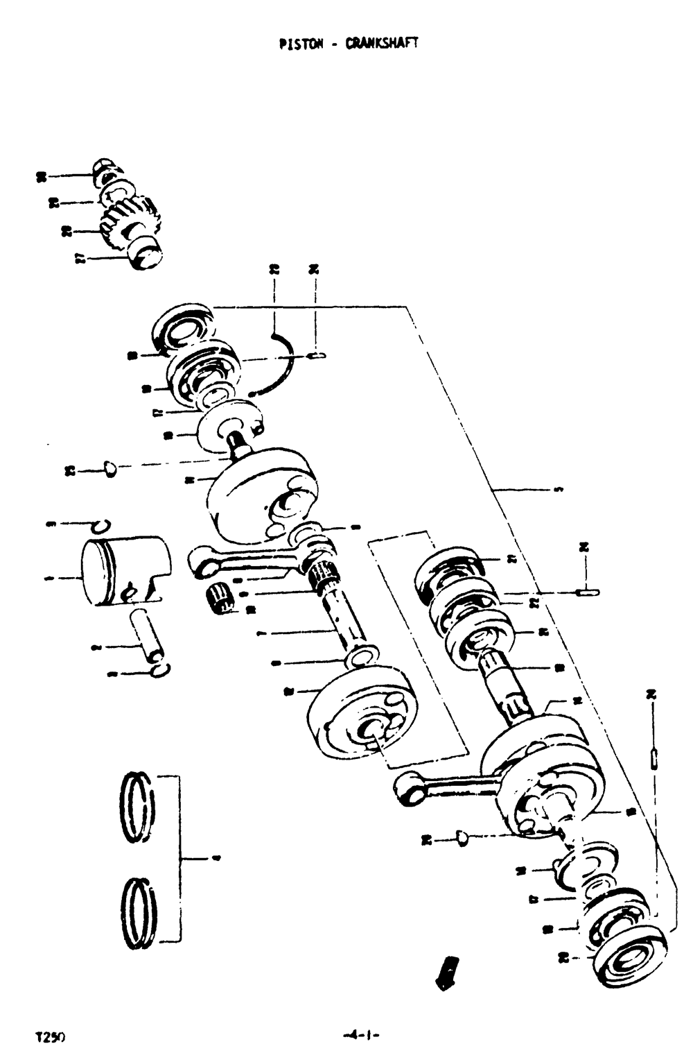 Piston - crankshaft