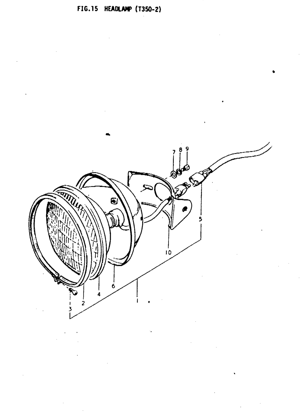 Headlamp (t350-2)