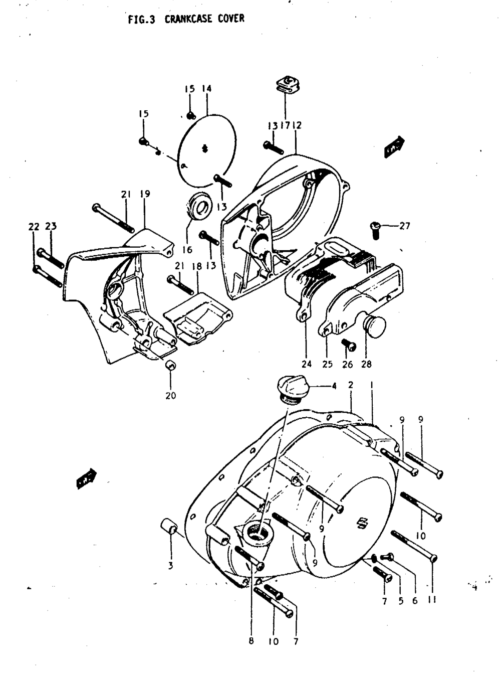 Crankcase cover