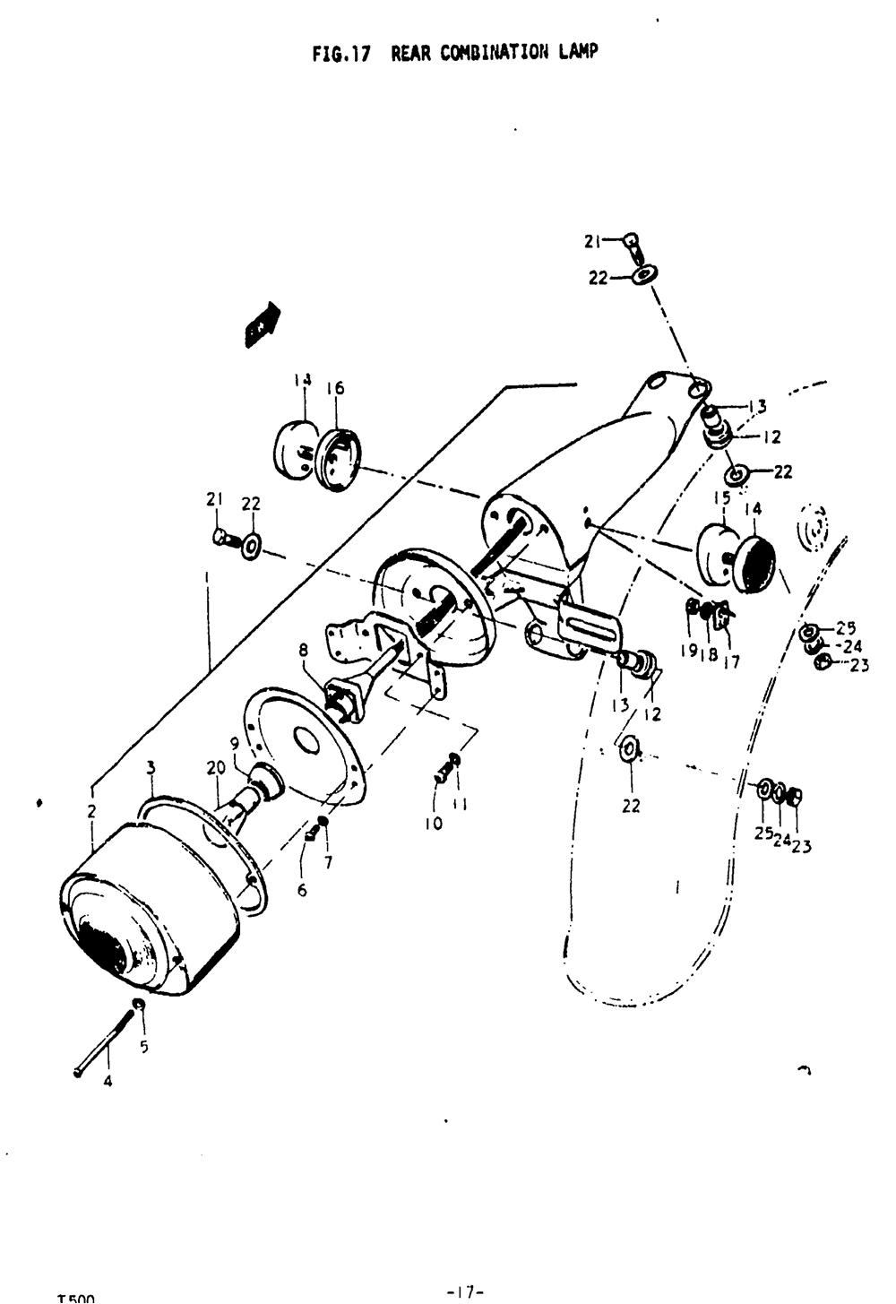 Rear combination lamp