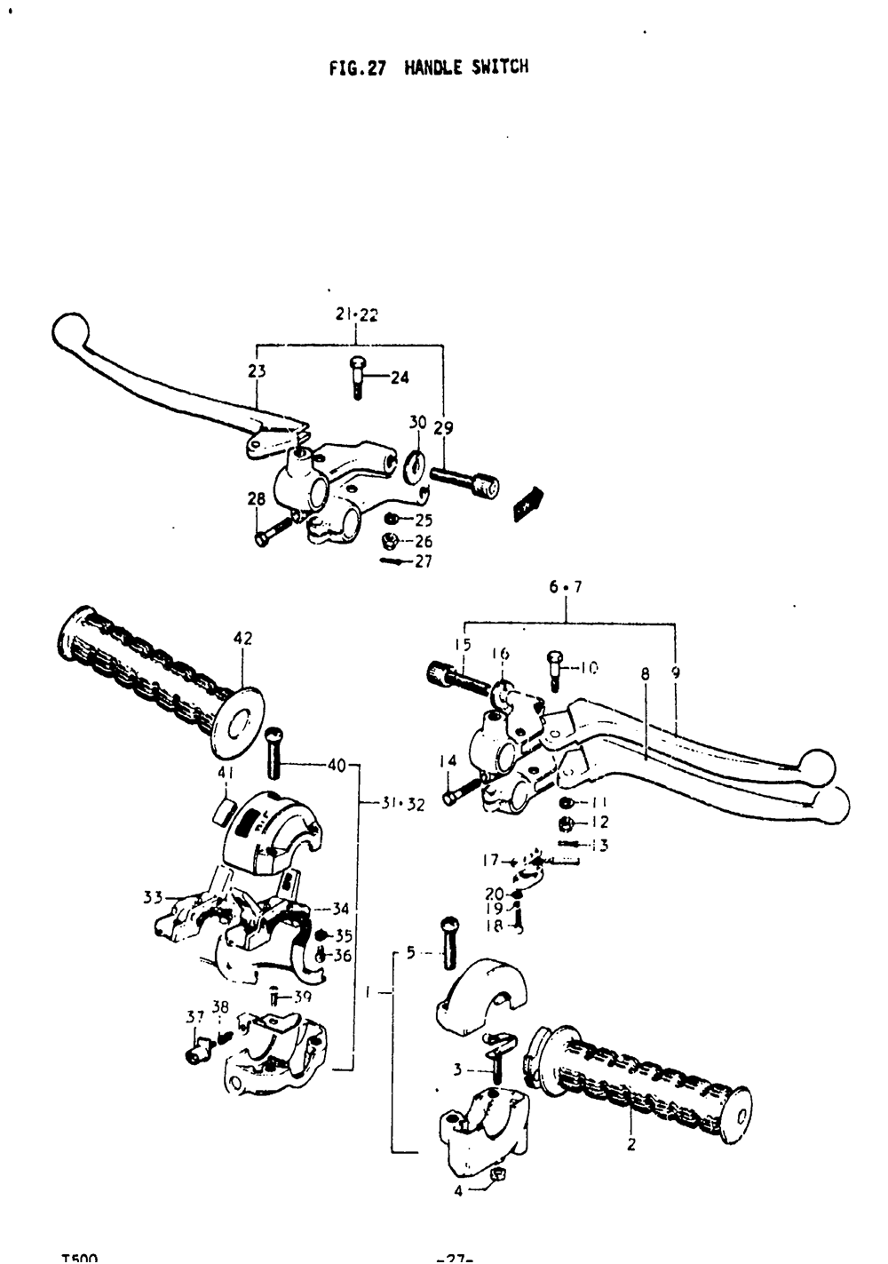 Handle switch