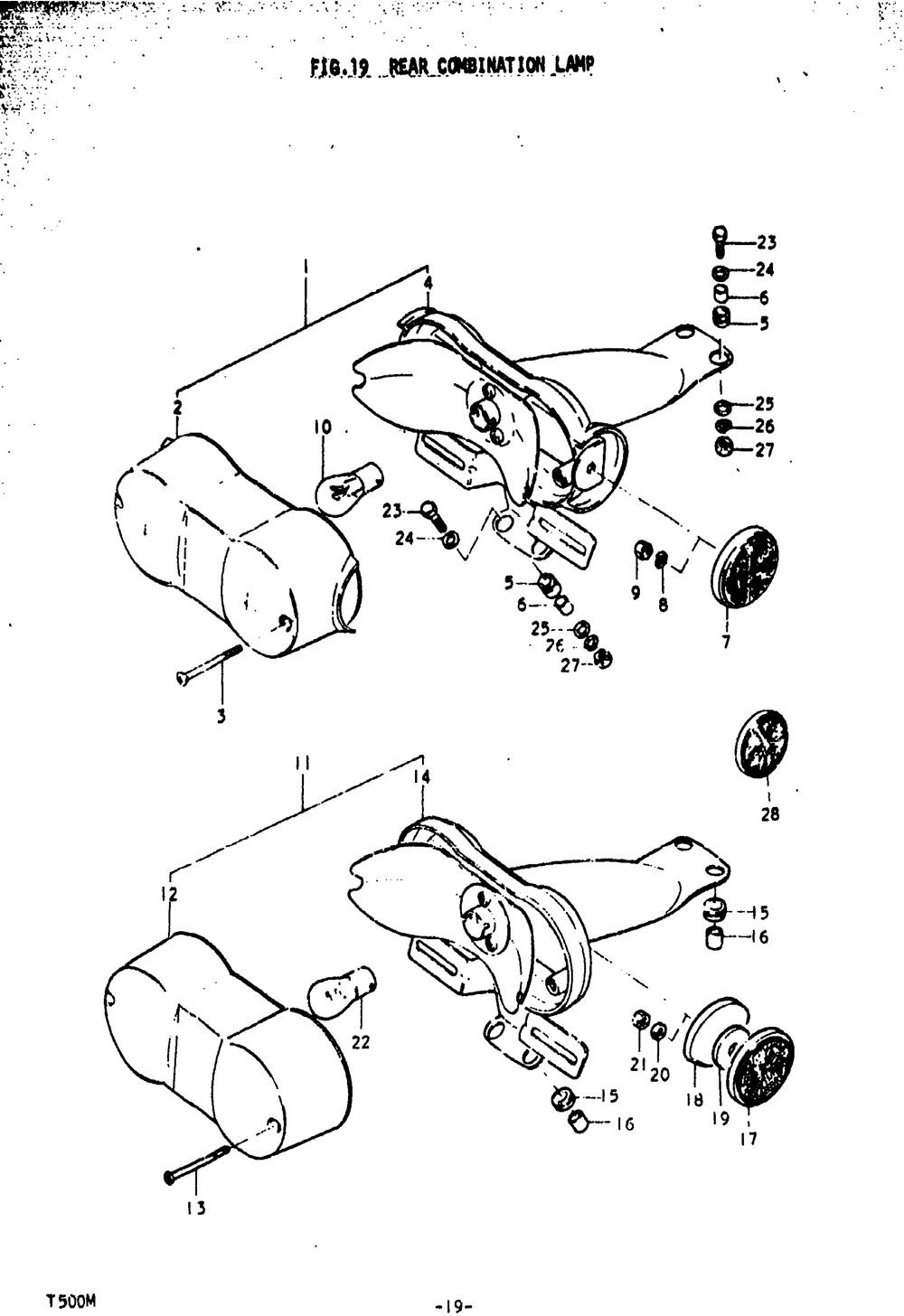 Rear combination lamp