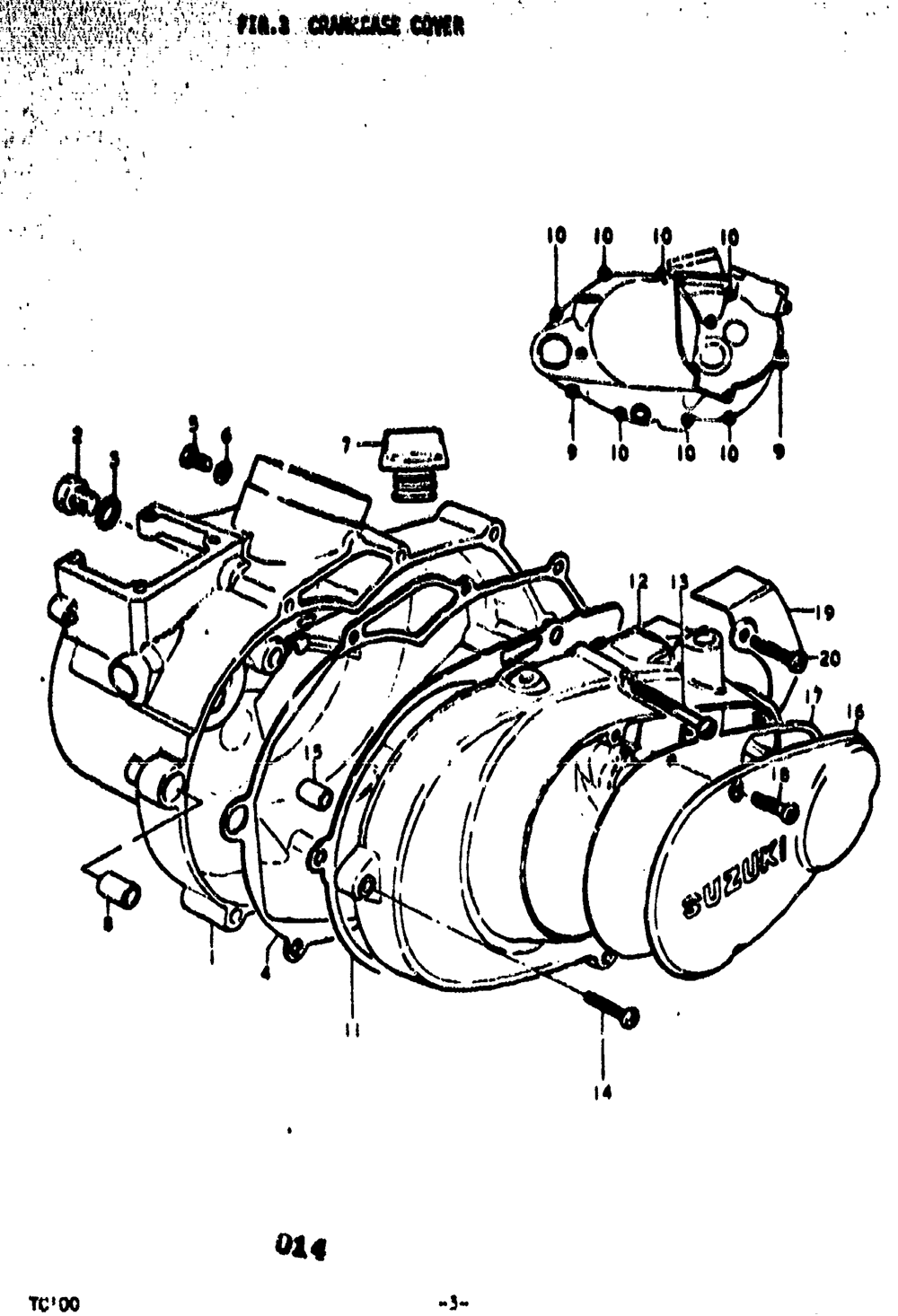 Crankcase cover