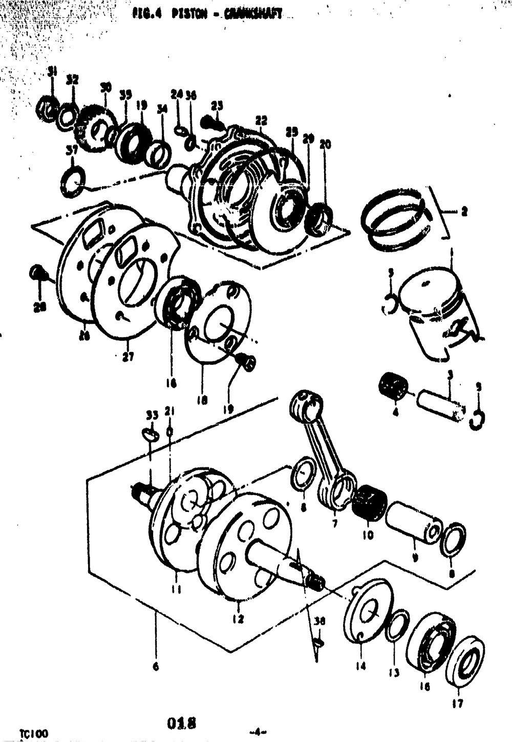 Piston - crankshaft