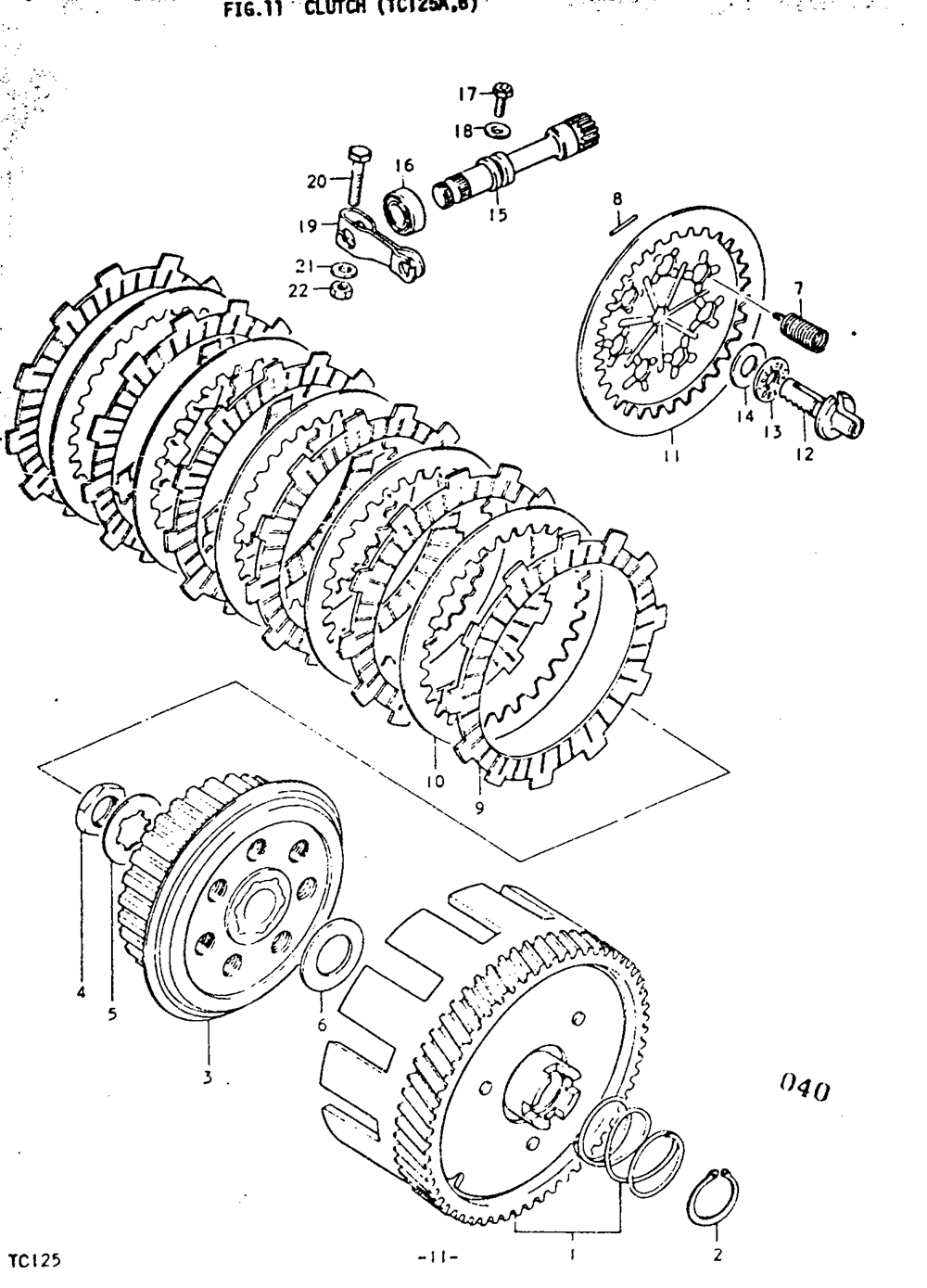 Clutch (tc125a