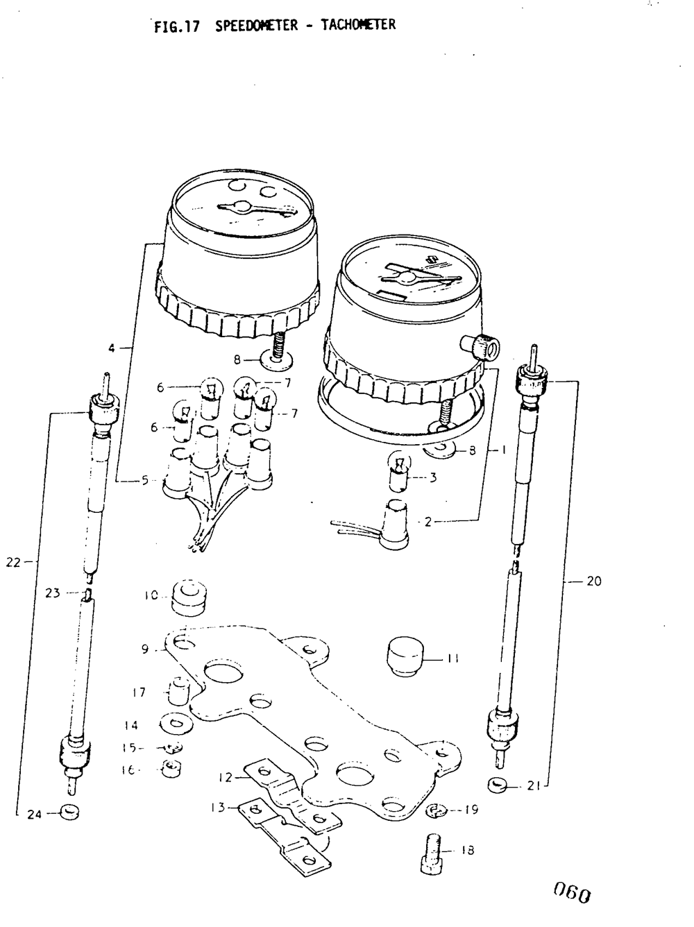 Speedometer - tachometer