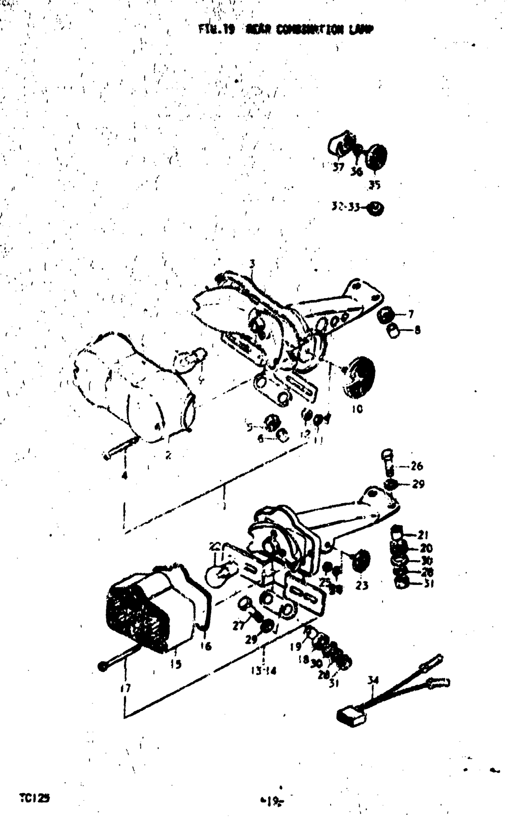 Rear combination lamp