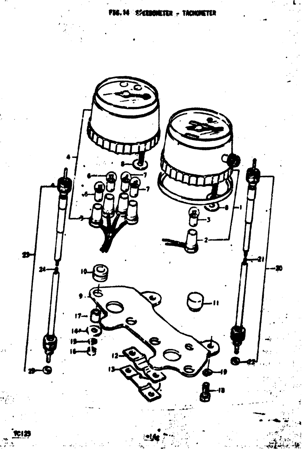 Speedometer - tachometer