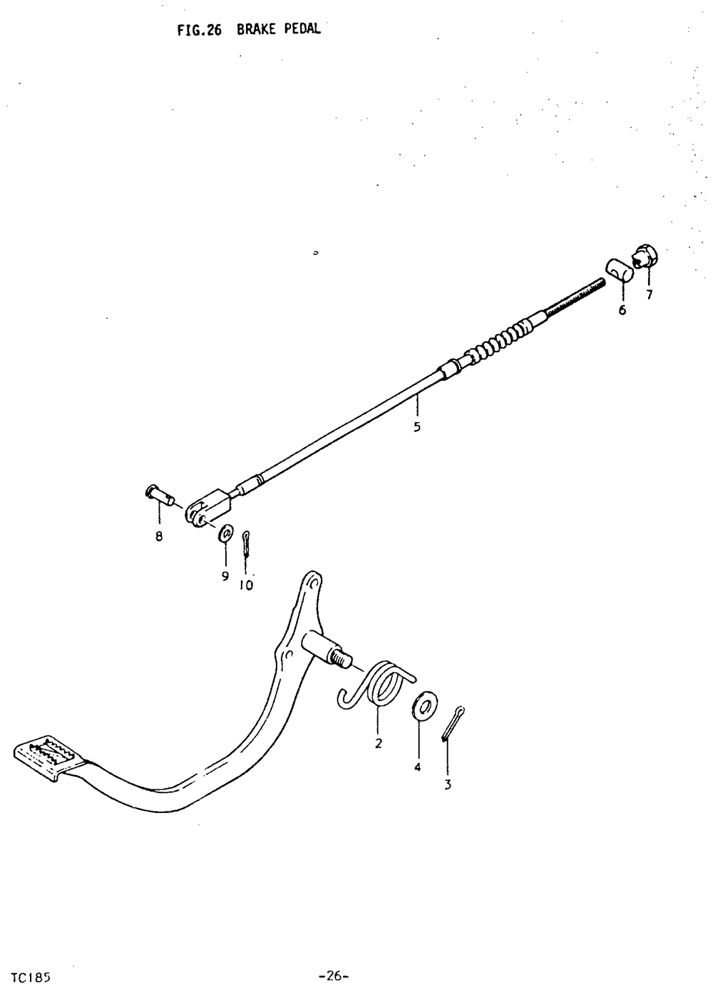 Brake pedal