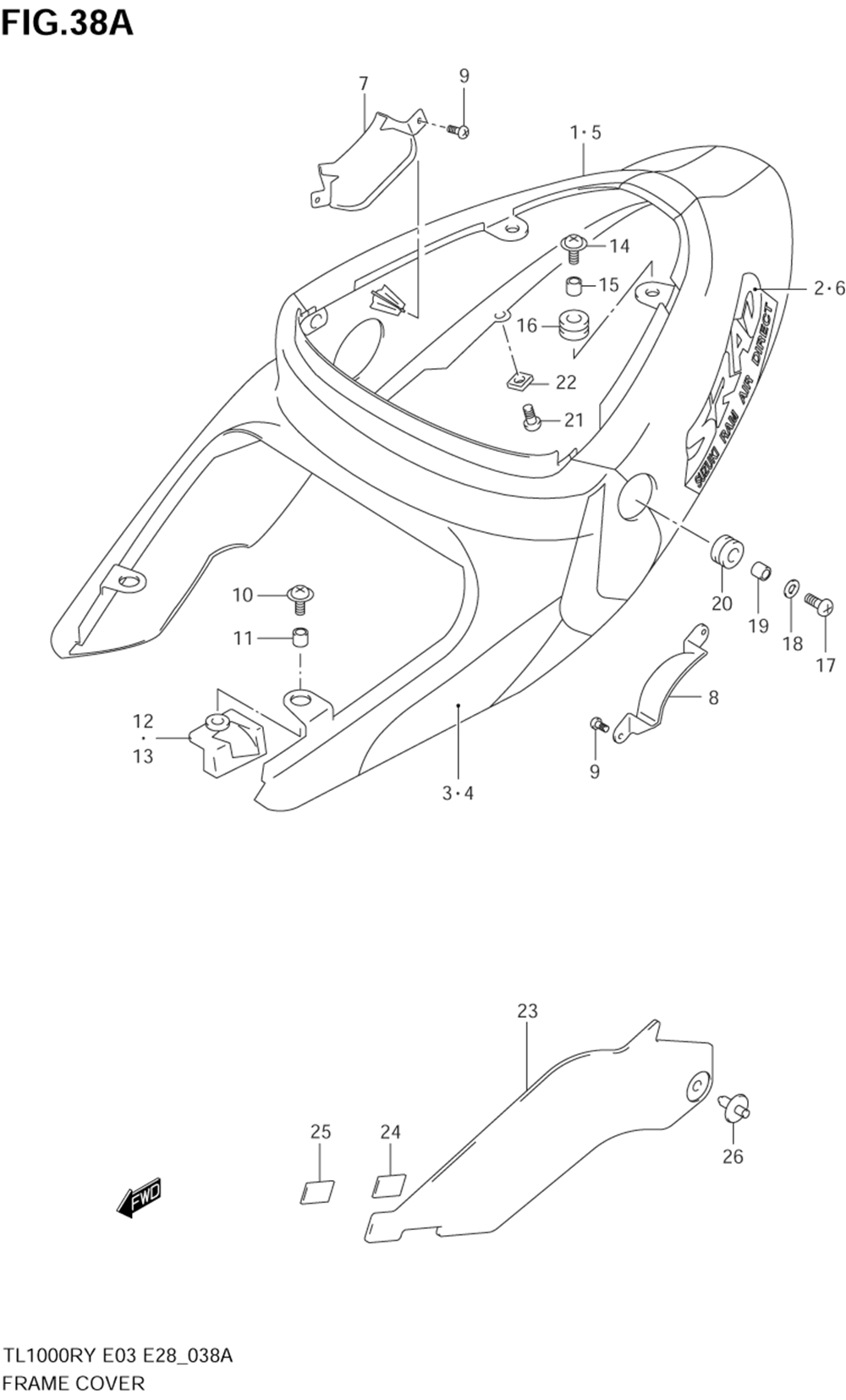 Frame cover (model x)