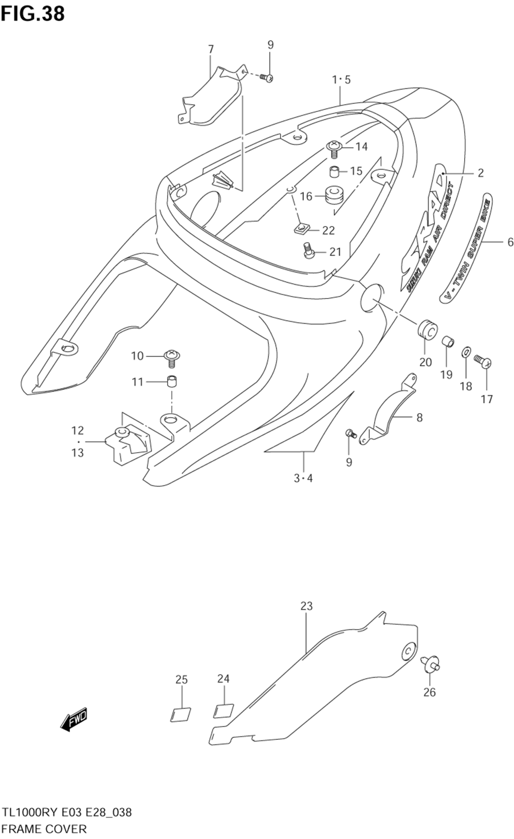 Frame cover (model w)