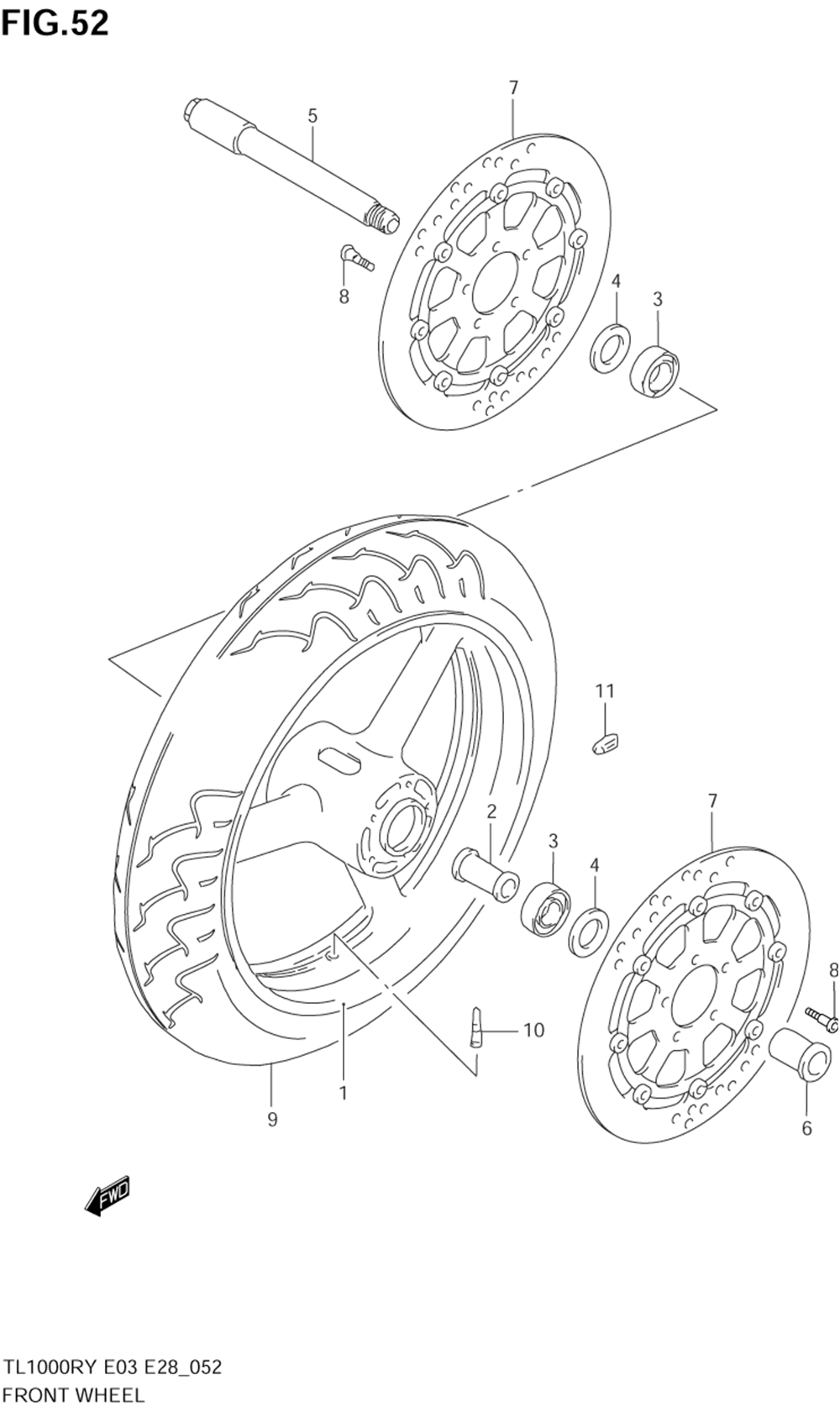 Front wheel