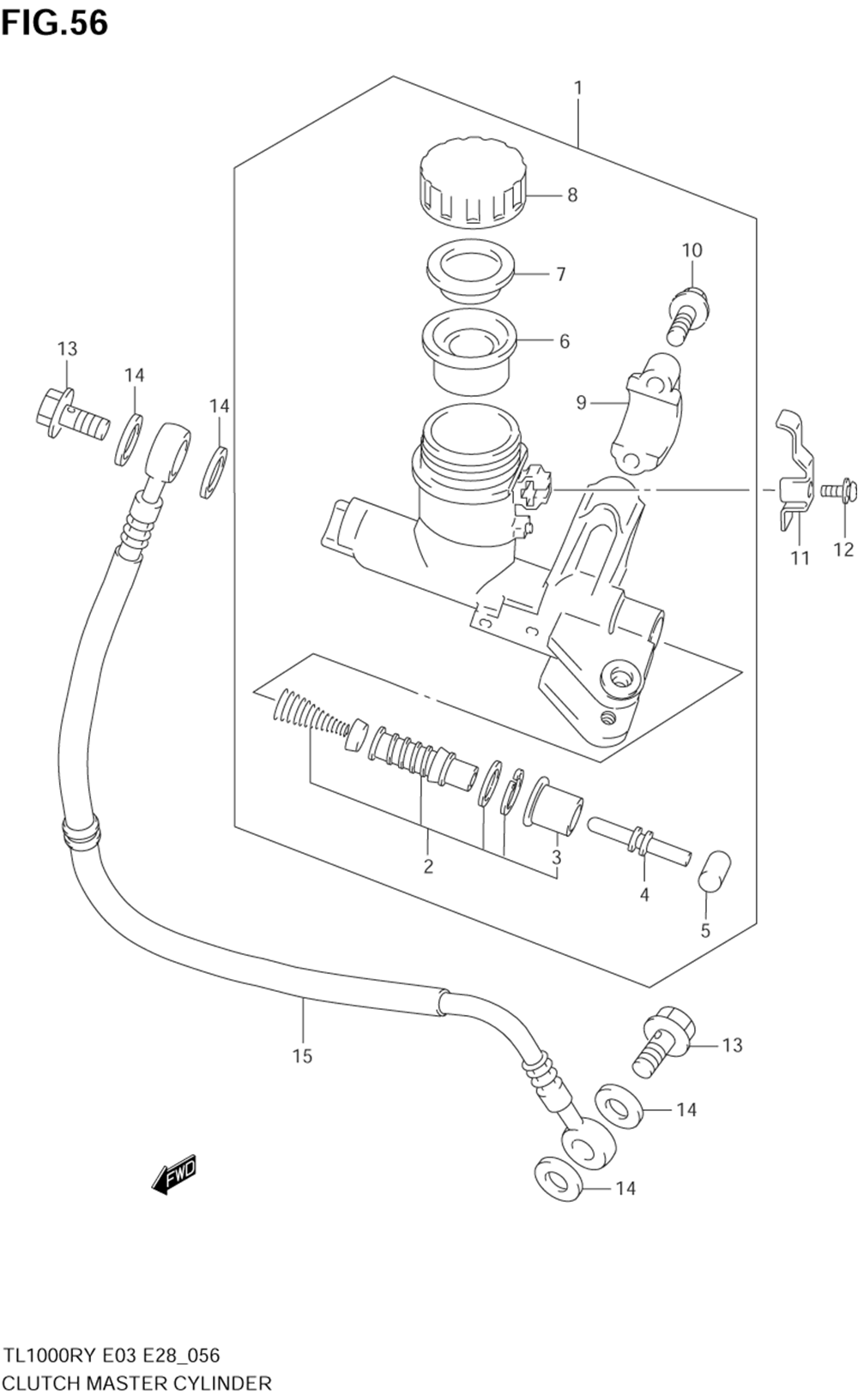 Clutch master cylinder