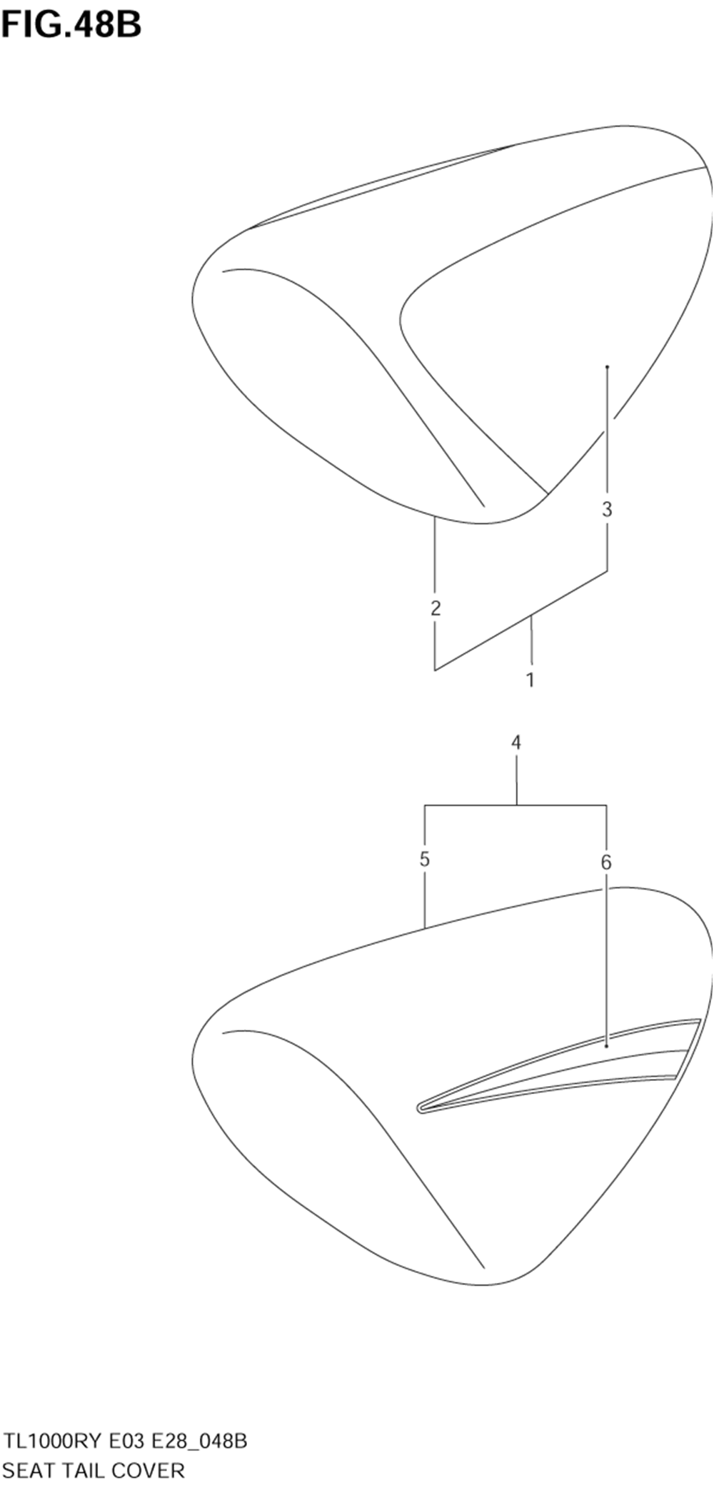 Seat tail box (model k1)