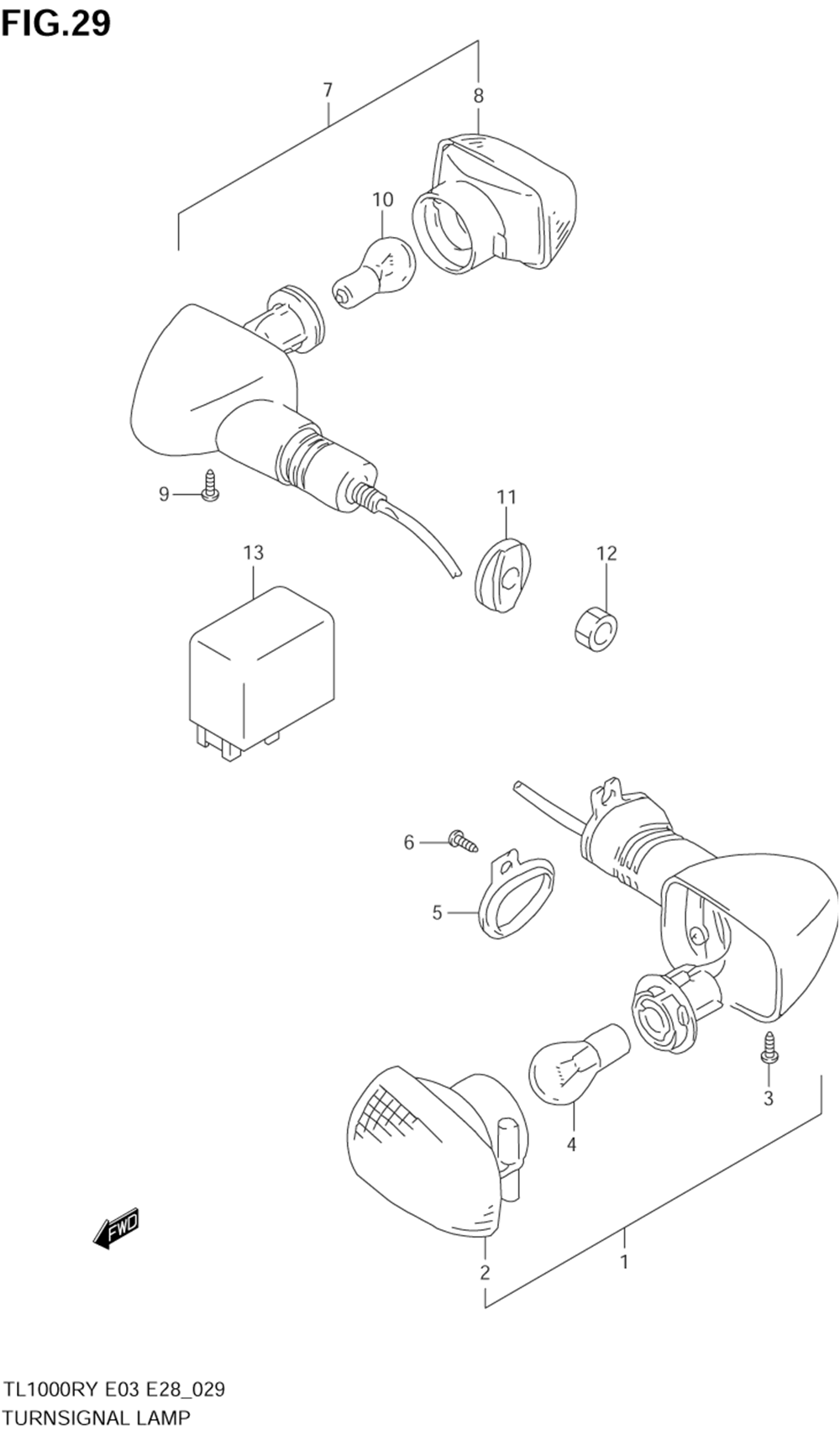 Turnsignal lamp