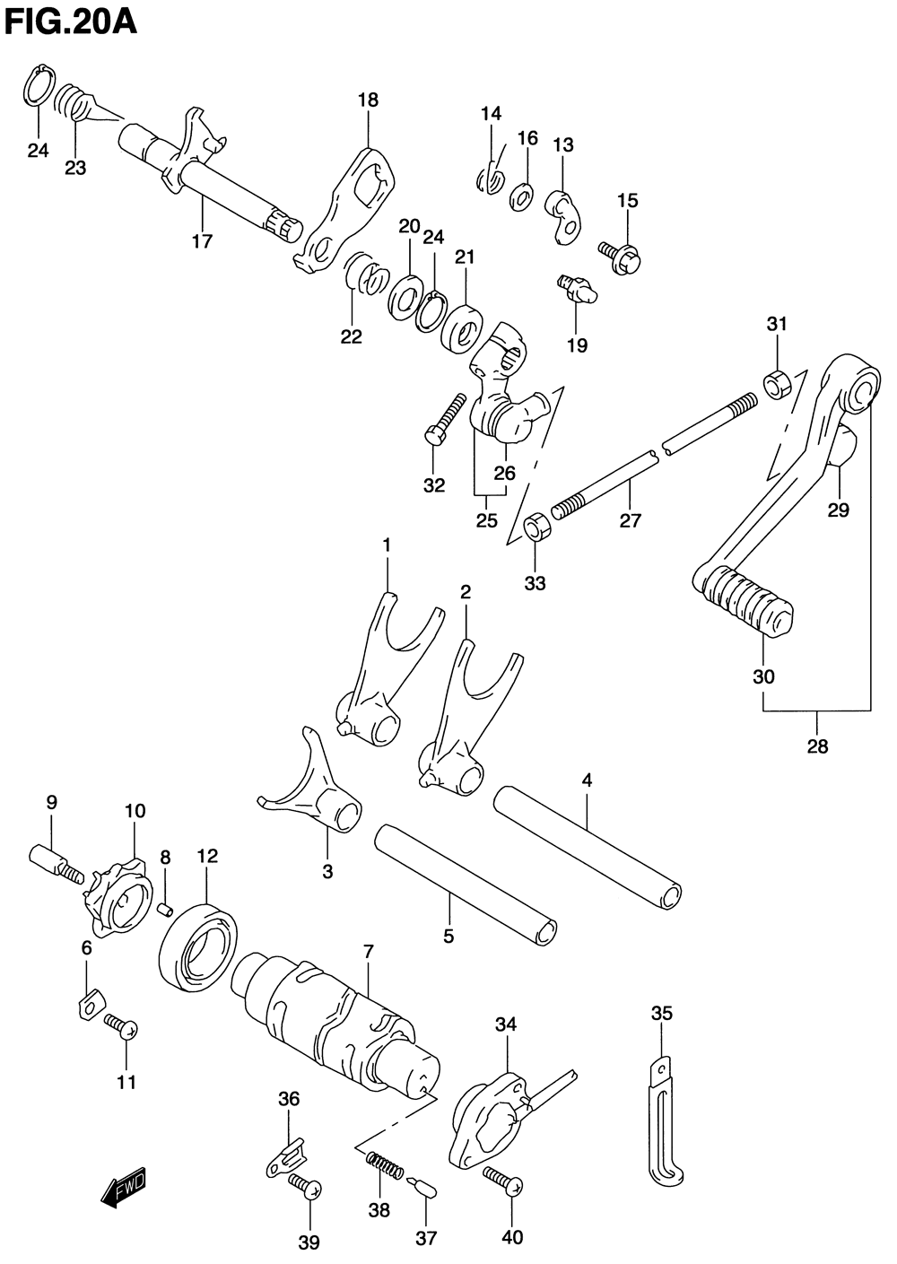 Gear shifting (model x_y_k1)