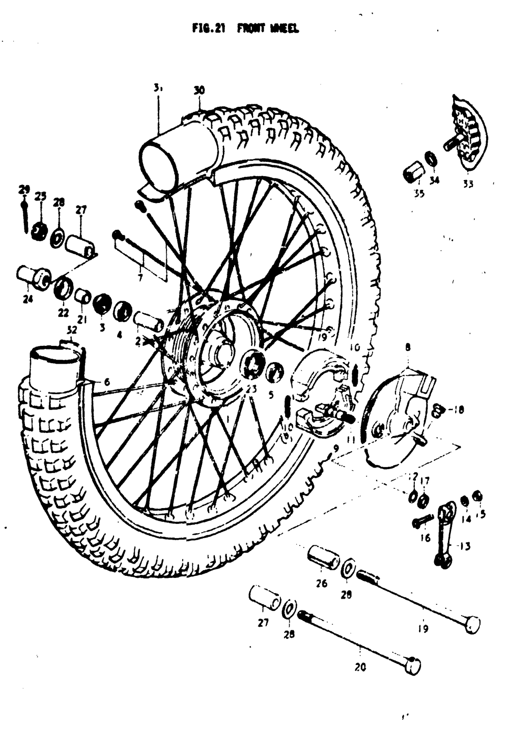 Front wheel