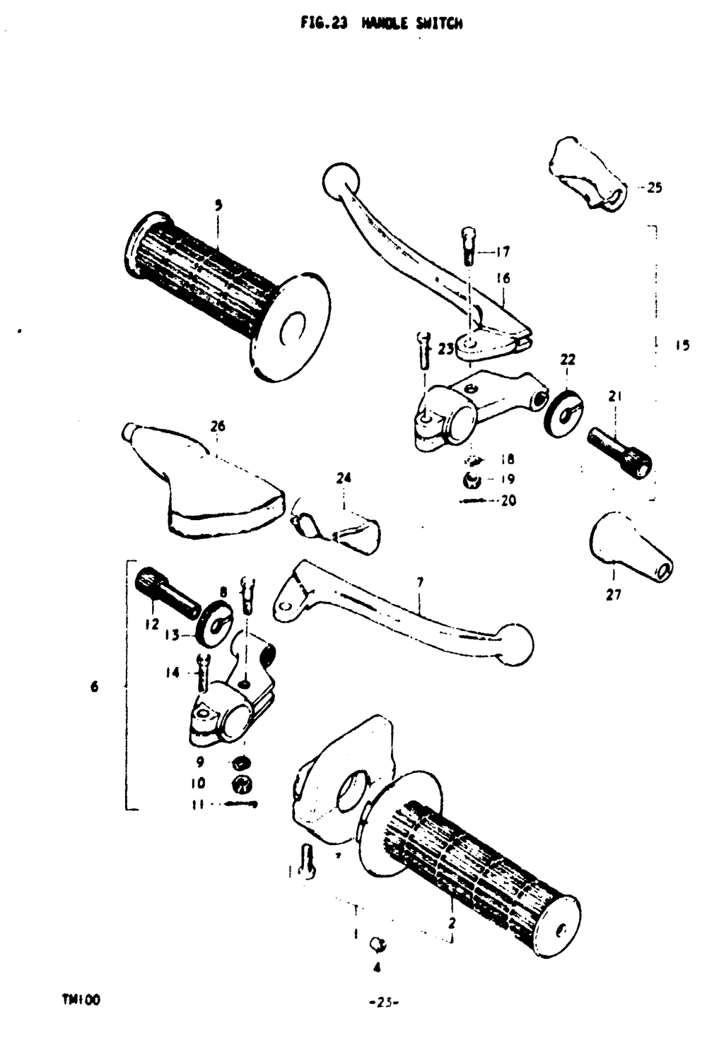 Handle switch