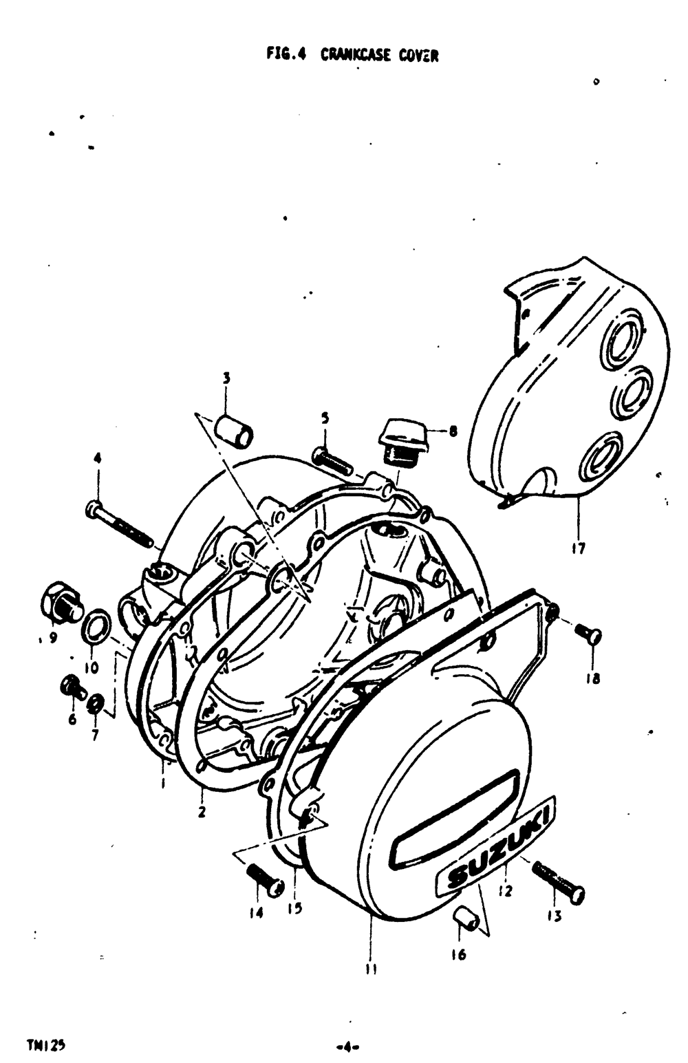 Crankcase cover