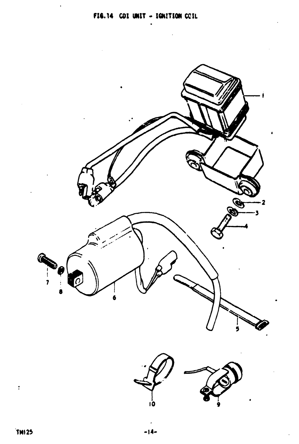 Cdi unit - ignition coil