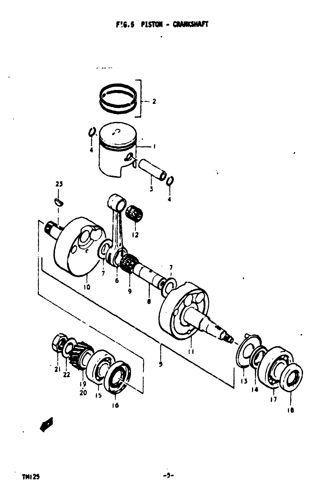 Piston - crankshaft