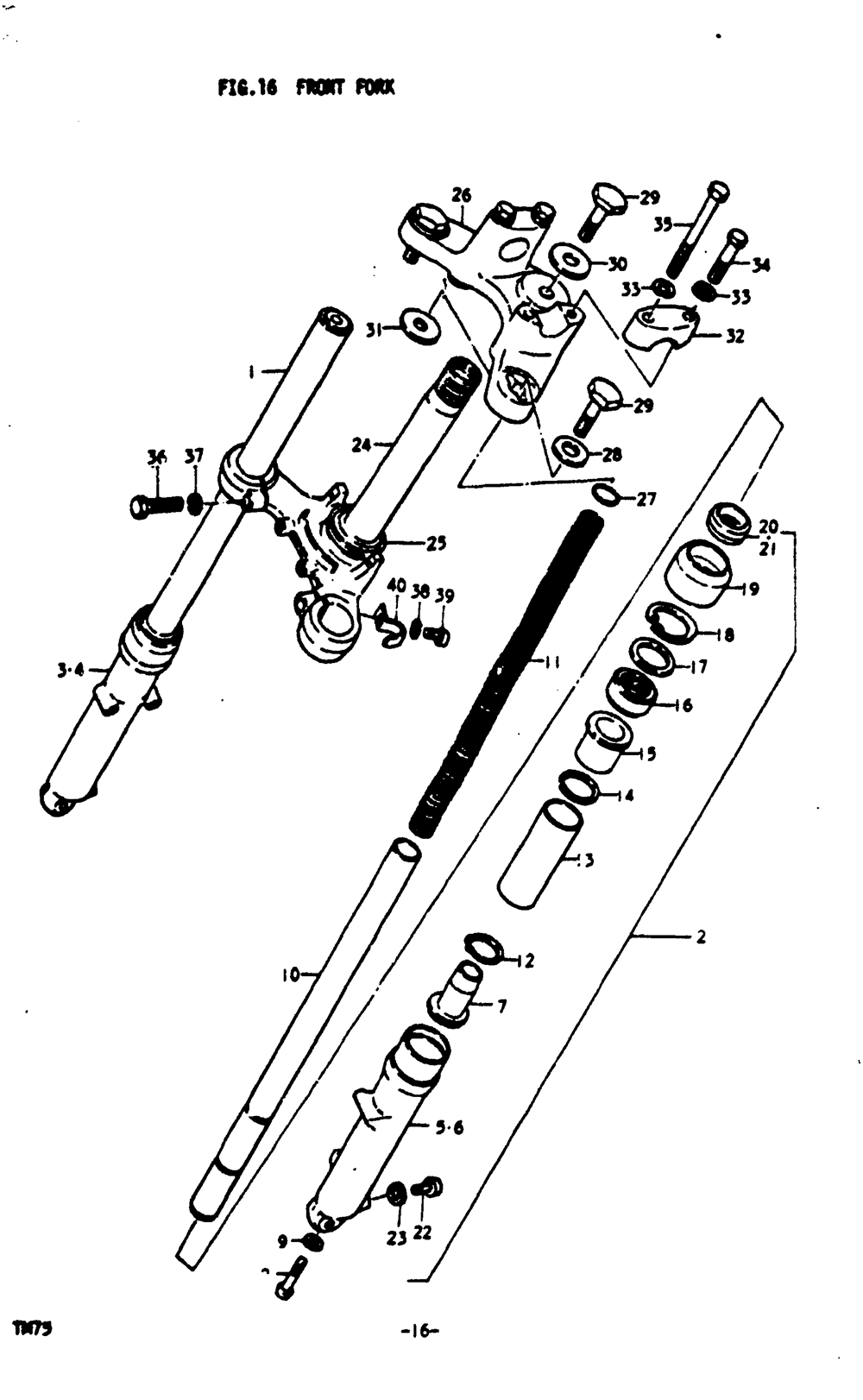 Front fork