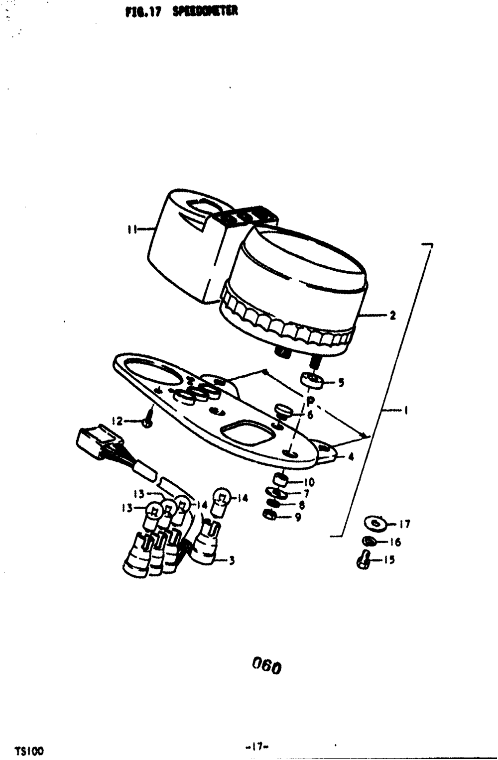 Speedometer (made by nippon sriki)