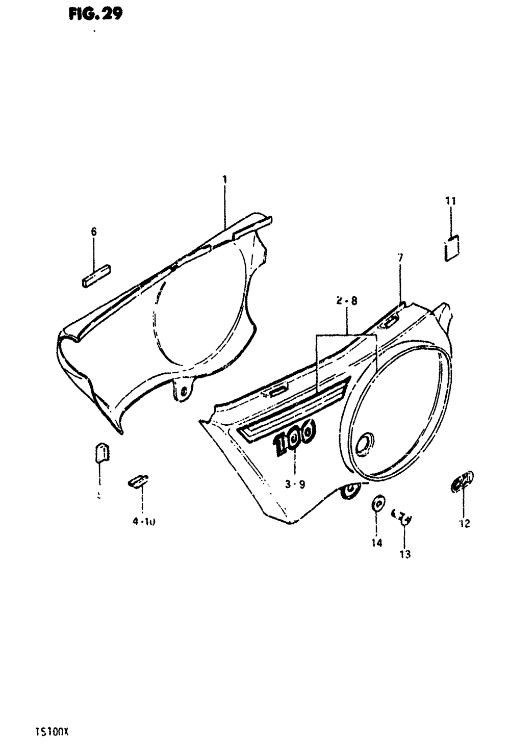 Frame cover (ts100t)