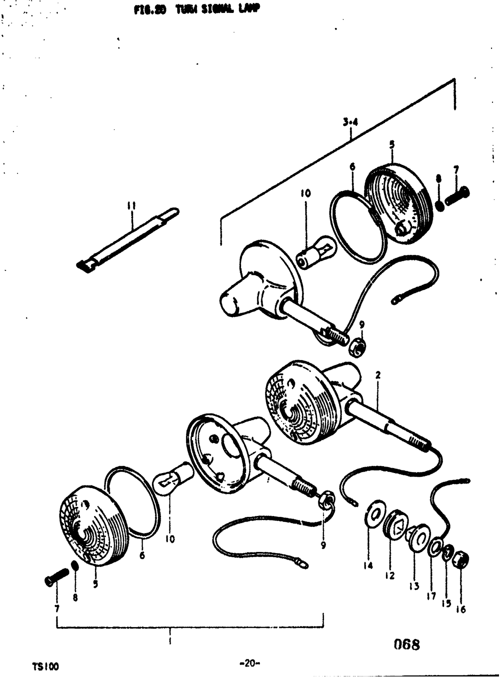 Turn signal lamp