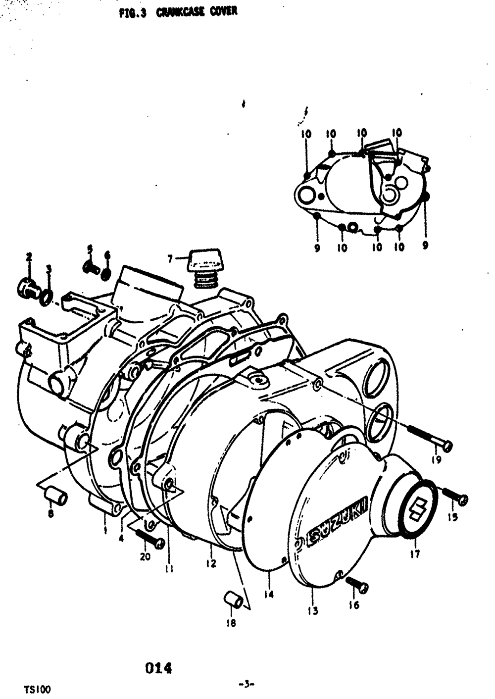 Crankcase cover