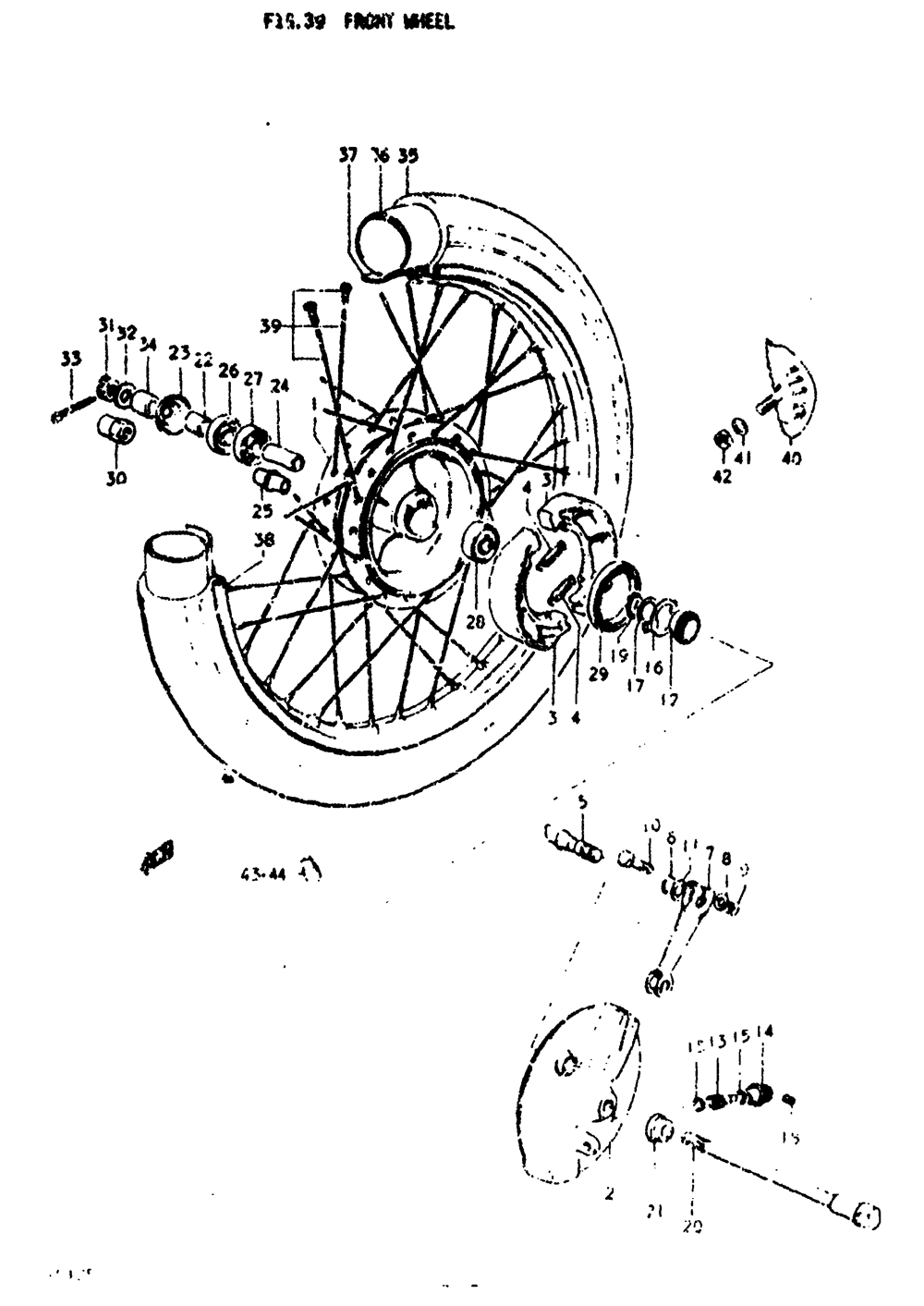 Front wheel