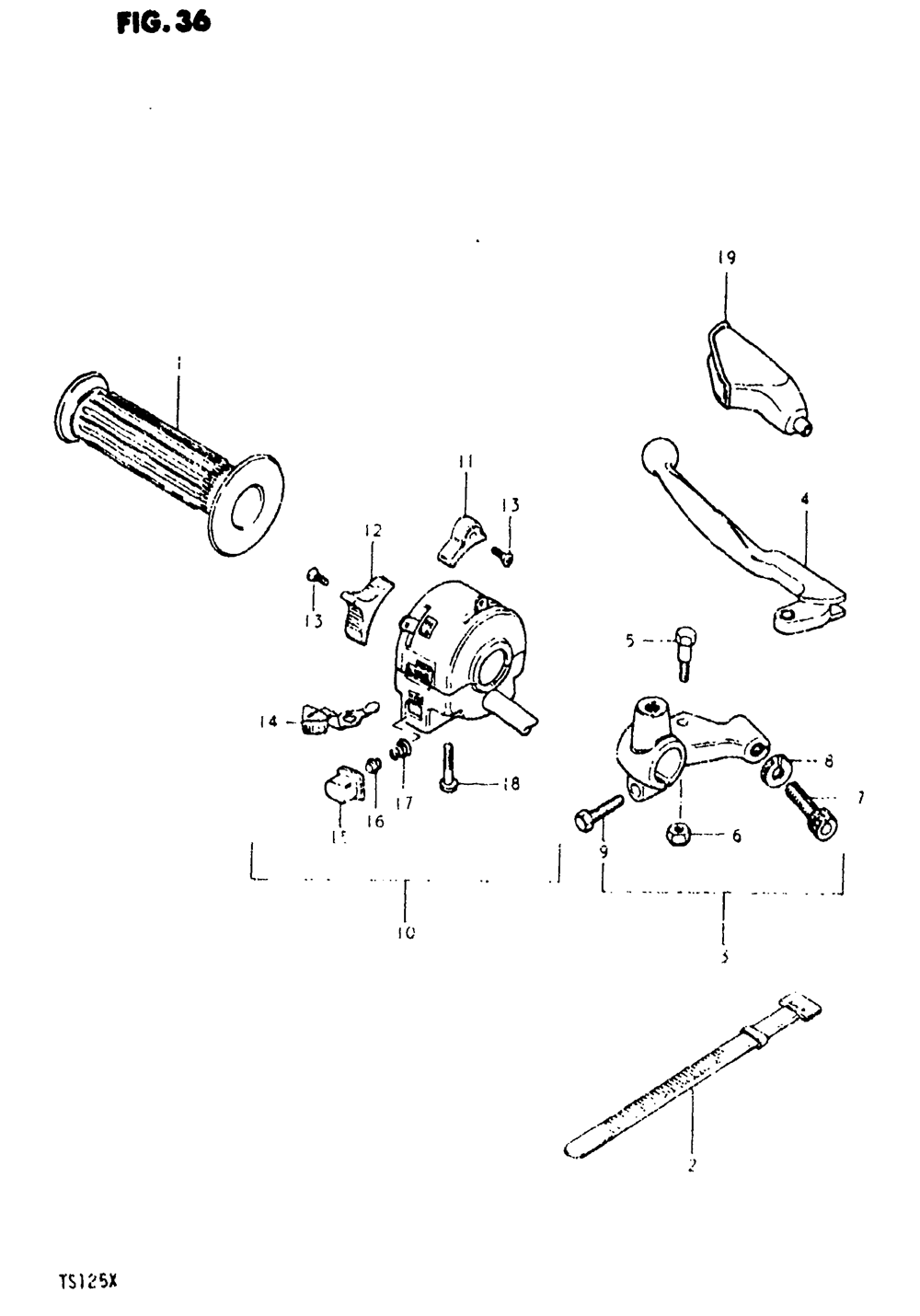 Left handle switch