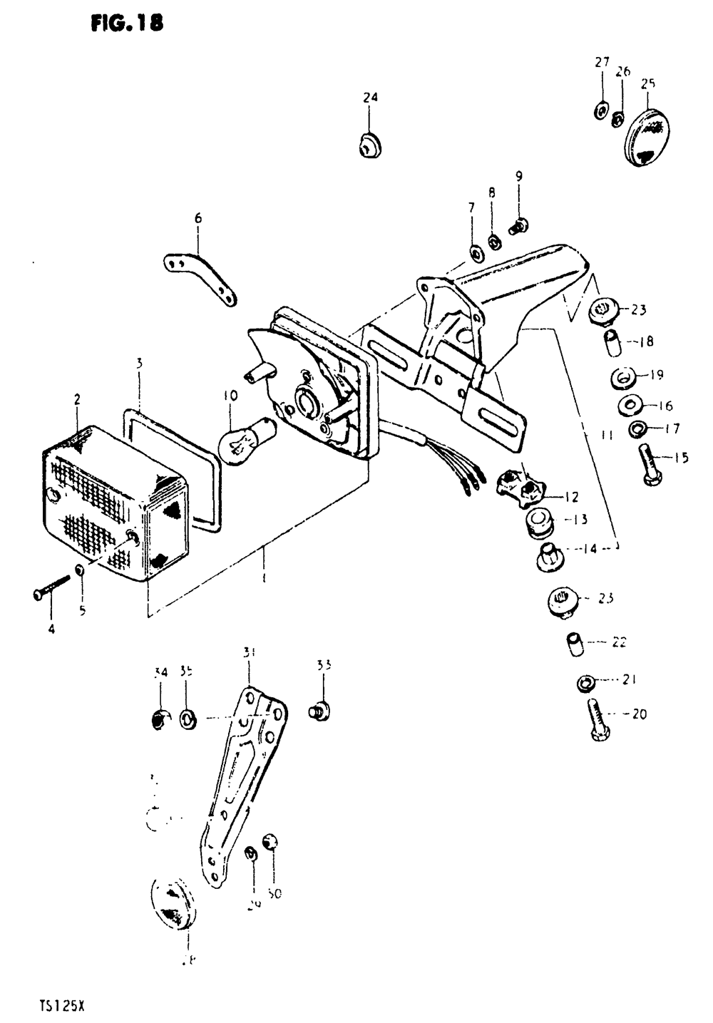 Rear combination lamp