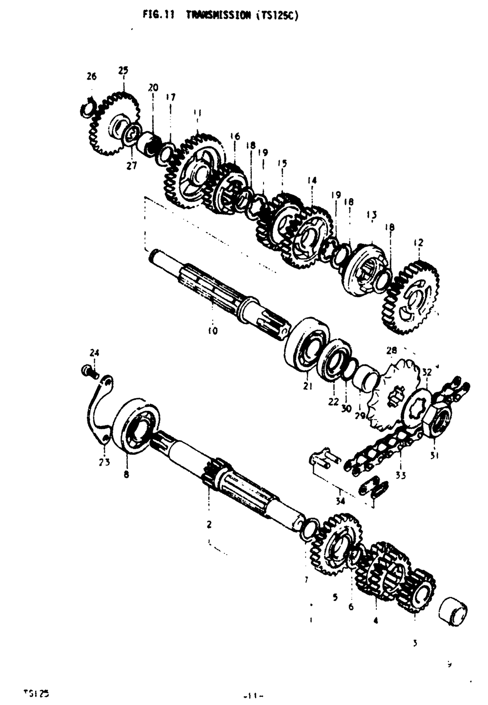 Transmission (ts125c)