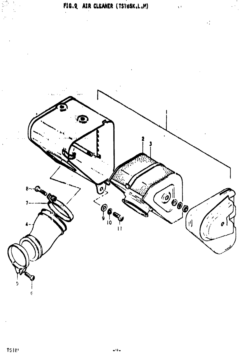 Air cleaner (ts185k