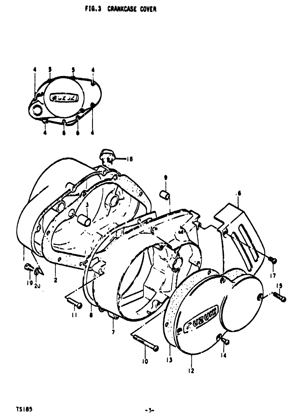 Crankcase cover