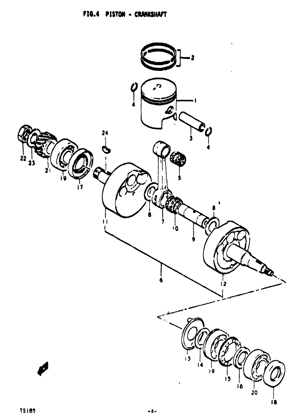 Piston - crankshaft