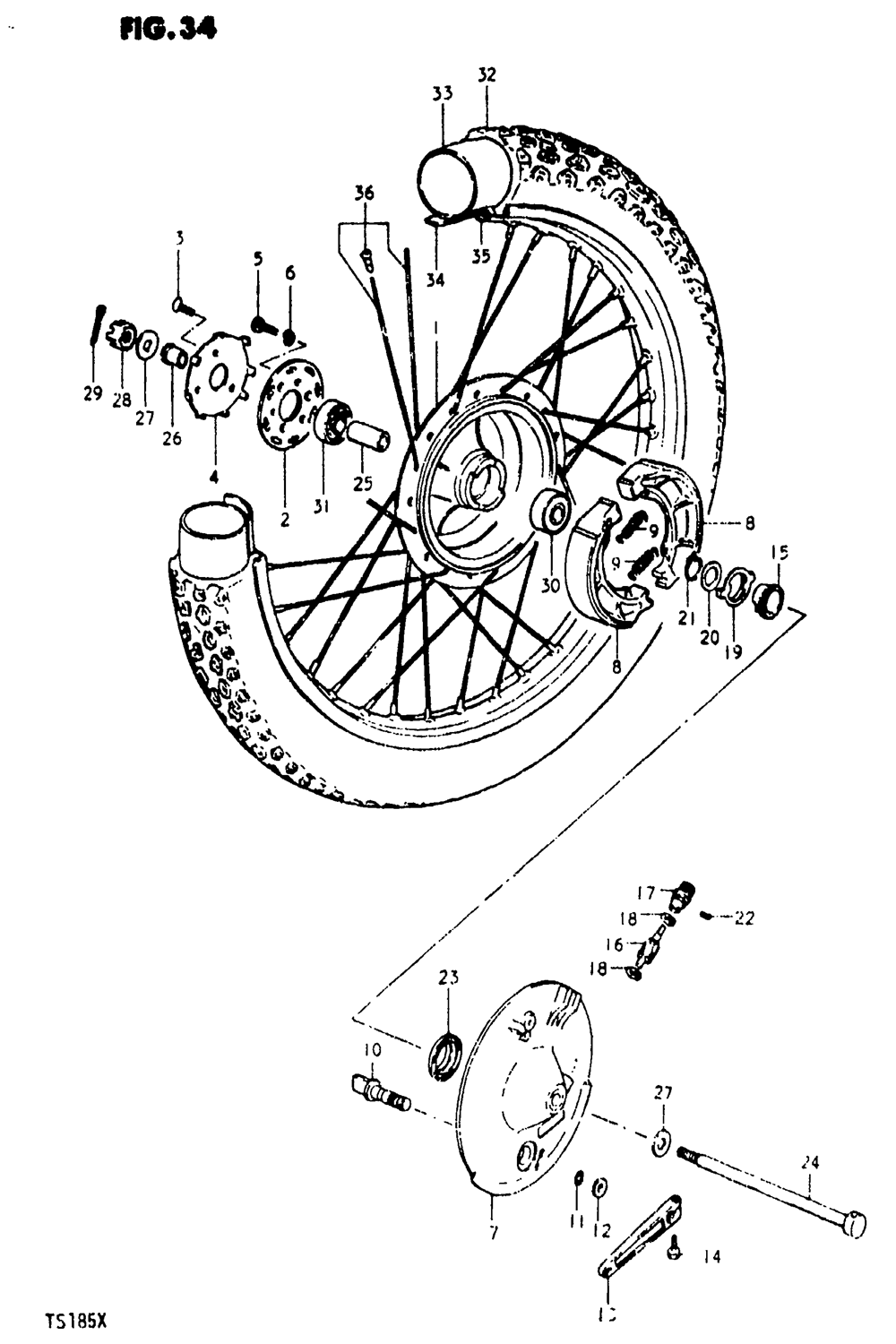 Front wheel